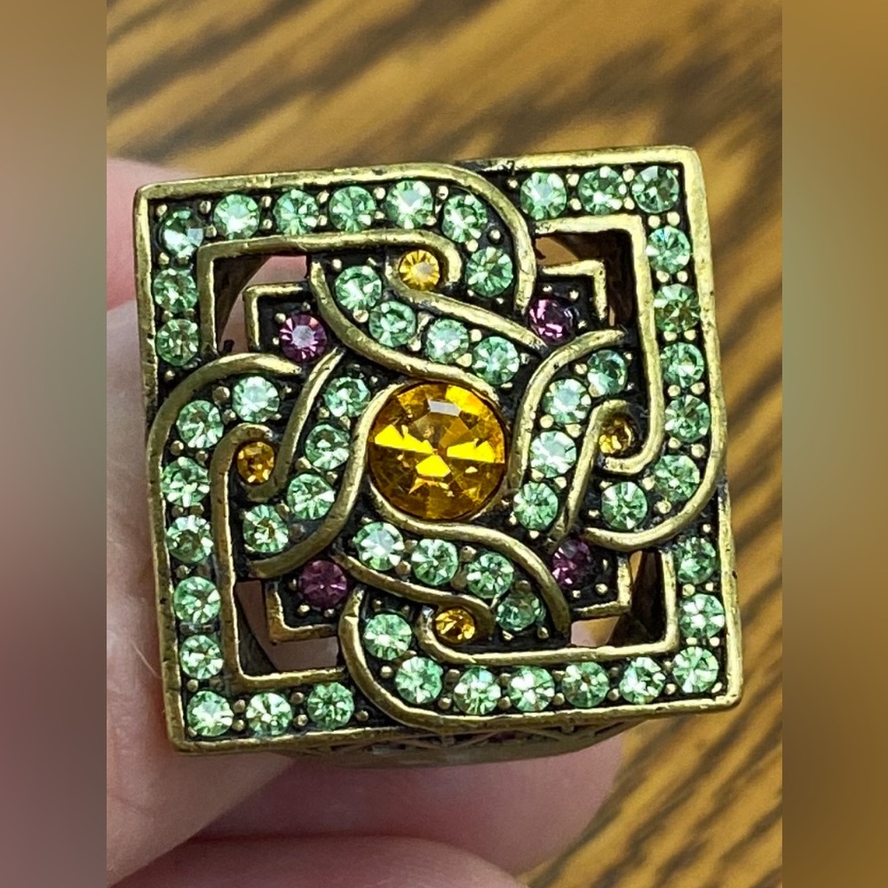 Vintage square ring - Picture 4 of 6